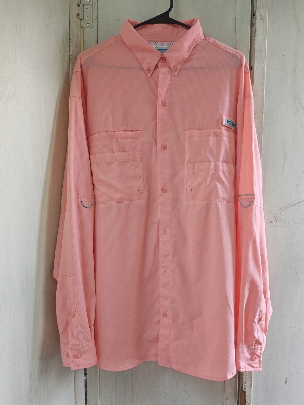 Columbia PFG Men’s Coral Long Sleeve Fishing Shirt XL
